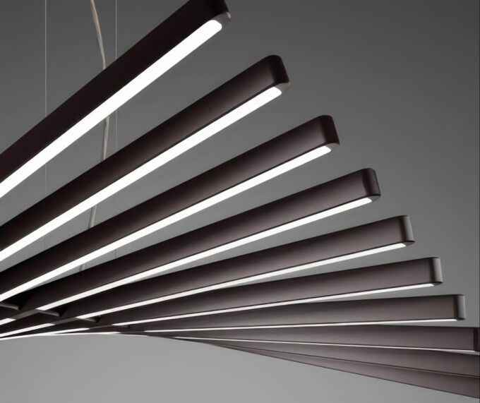 HTB1uTV1IFXXXXcaXXXXq6xXFXXXO Modern linear LED pendant lights in minimalist interior design