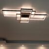 Rectangle-Modern-ceiling-light Modern geometric ceiling lights in a contemporary room.