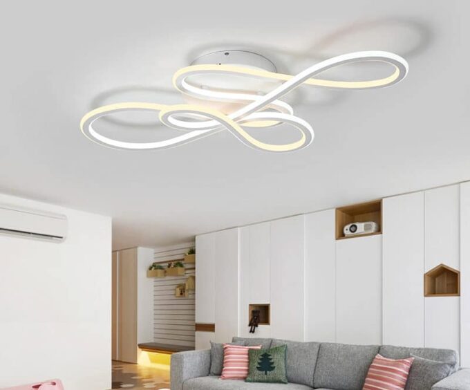 modern-lighting-ribbon-3 Ribbon Ceiling Light Fixture