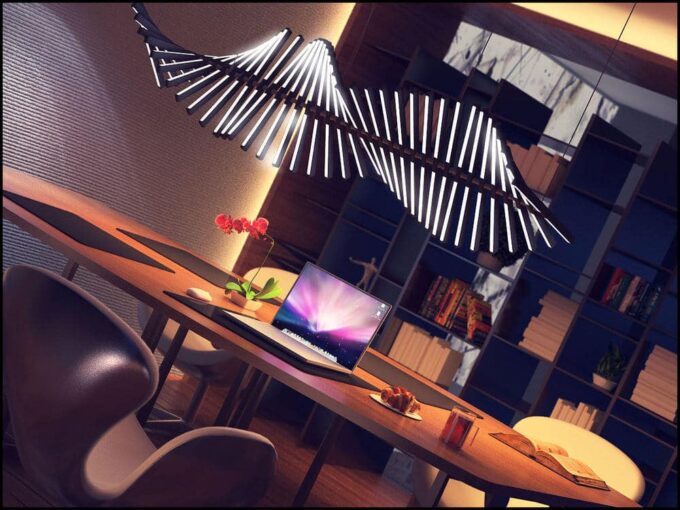 HTB1E6lWIFXXXXXLXpXXq6xXFXXXz Piano LED Light Fixture Black Finish