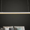 HTB1oEjXJFXXXXbhXpXXq6xXFXXX3 Modern pendant light above cozy grey sofa with cushions against dark wall.