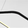 LC-011-AC14-New04- (12) Close-up of black curved metal bar with contrasting white background