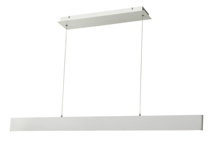 Sleek & Modern: White Slim Pendant Light Fixture | Modern.Place