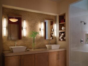 Modern vanity light fixtures for bathroom.