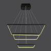 LC-011-AC14-S01-A- (8) Modern tiered LED pendant light in dark room