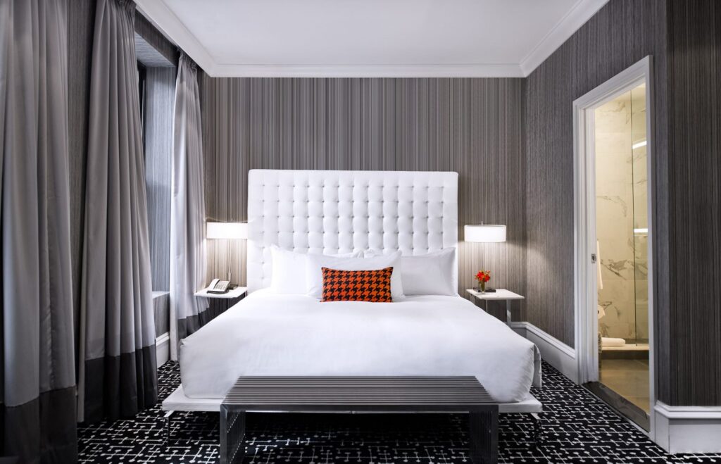 modern hotel guest room