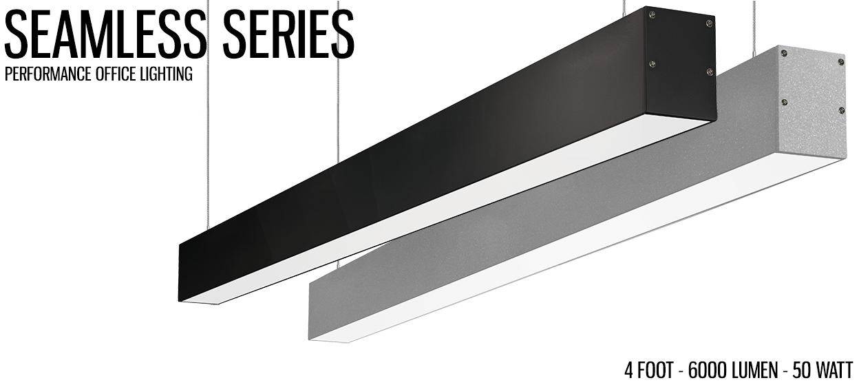 Seamless Series Performance Office Light 4FT, 6000 Lumens, 50 Watt