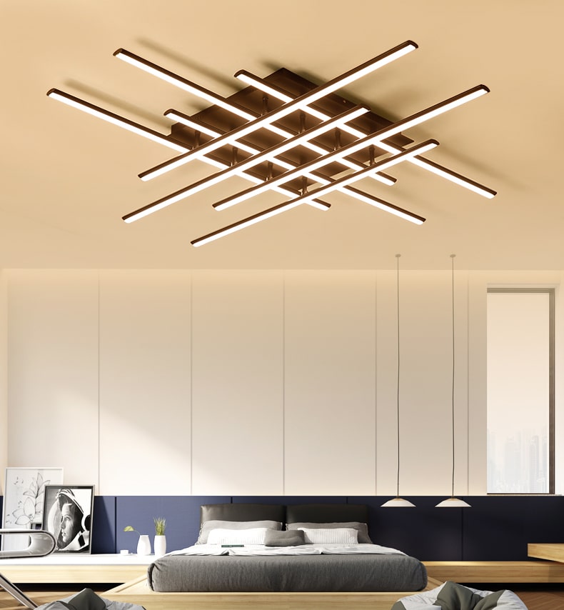 Ceiling Light With Hashtag Style