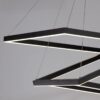 Rectangle-Modern-led-Dinning-Room-Suspension-Luminaire (3) Modern LED pendant lights in geometric design, suspended from ceiling
