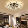 New-Arrival-Black-Finish-Modern-Led-Ceiling-Lights-For-Living-Room-Master-Bedroom-Fixtures.jpg Modern tree-branch-inspired ceiling light in a stylish living room interior.
