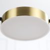 MC1541R-2 (2) Modern brass and white wall sconce lighting fixture