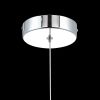 41M+g2DeYUS._AC_SL1000_ Modern chrome flush mount ceiling light with white shade