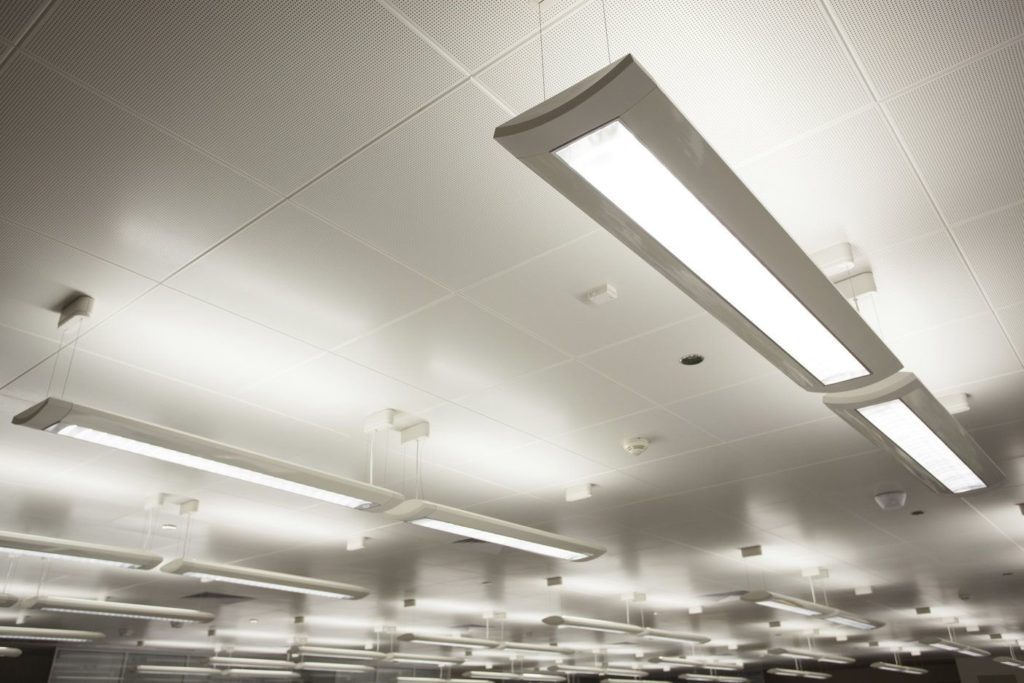 Indirect Lighting Suspended Fixtures