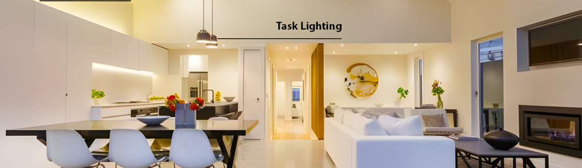 Four Types Of Lighting In Dinning Room And Living Room