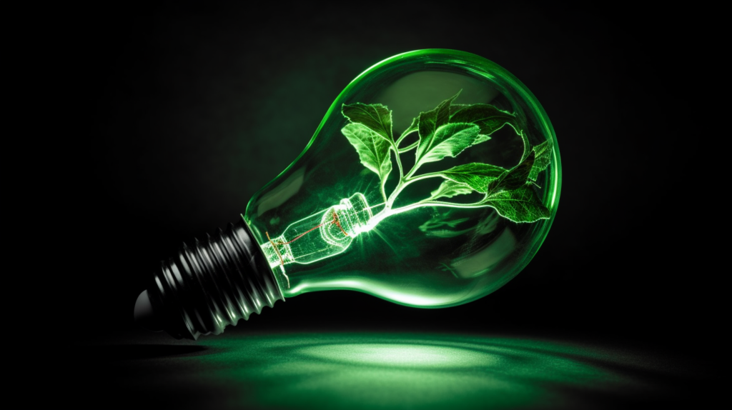 Green Energy Light Bulb