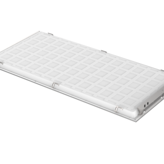 back of LED backlit panel light