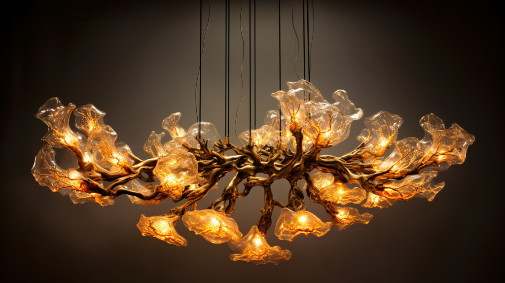 Modern Abstract Light Fixture 