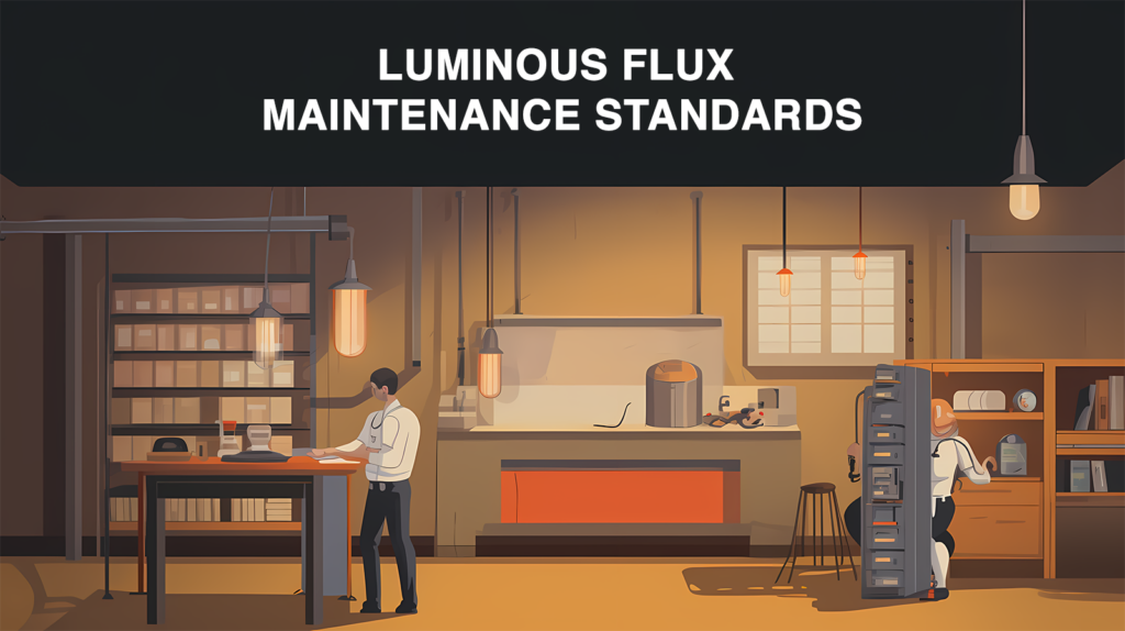 luminous flux maintenance standards
