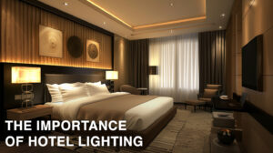 The Importance Of Hotel Lighting: Enhancing Hospitality