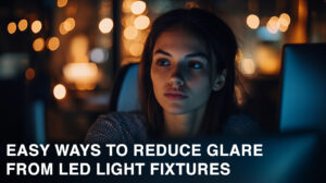 Easy Ways To Reduce Glare From LED Light Fixtures