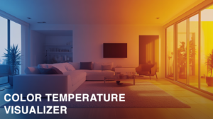 Lighting Color Temperature Visualizer